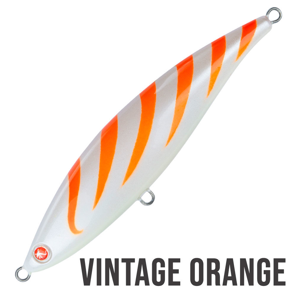 Esca articificiale Seaspin, categoria Janas 107, modello Vintage Orange